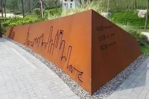 盘县耐候钢挡土墙